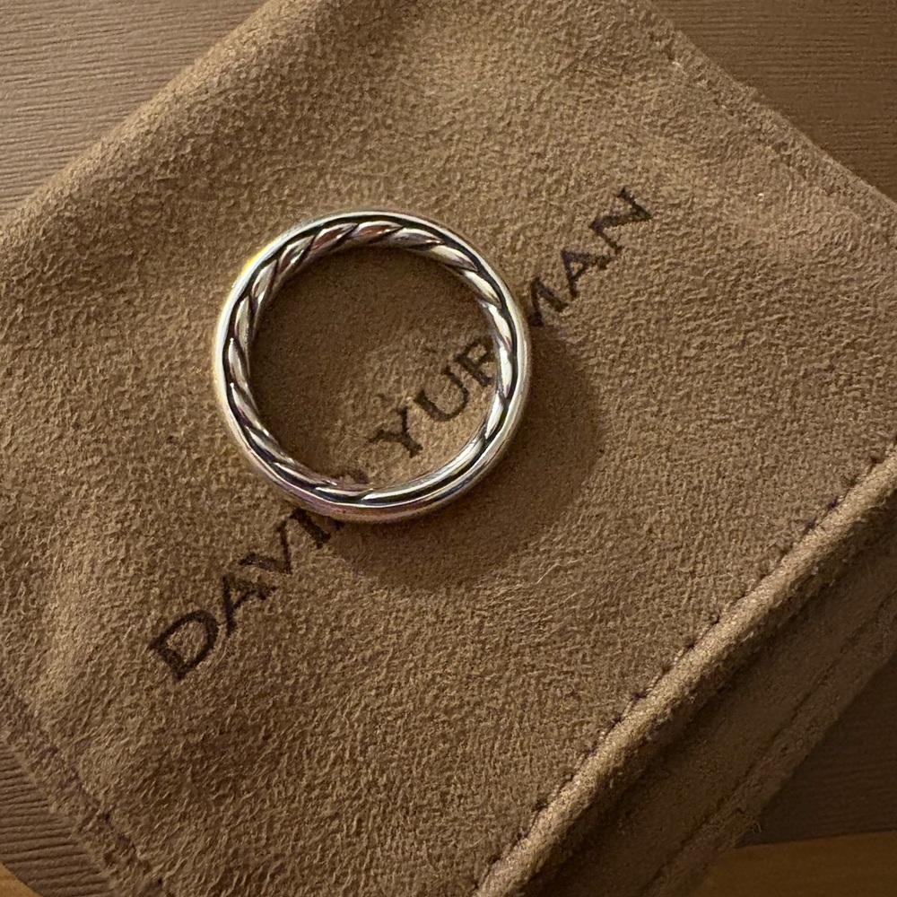 David Yurman Sterling Silver Mercer Band Ring